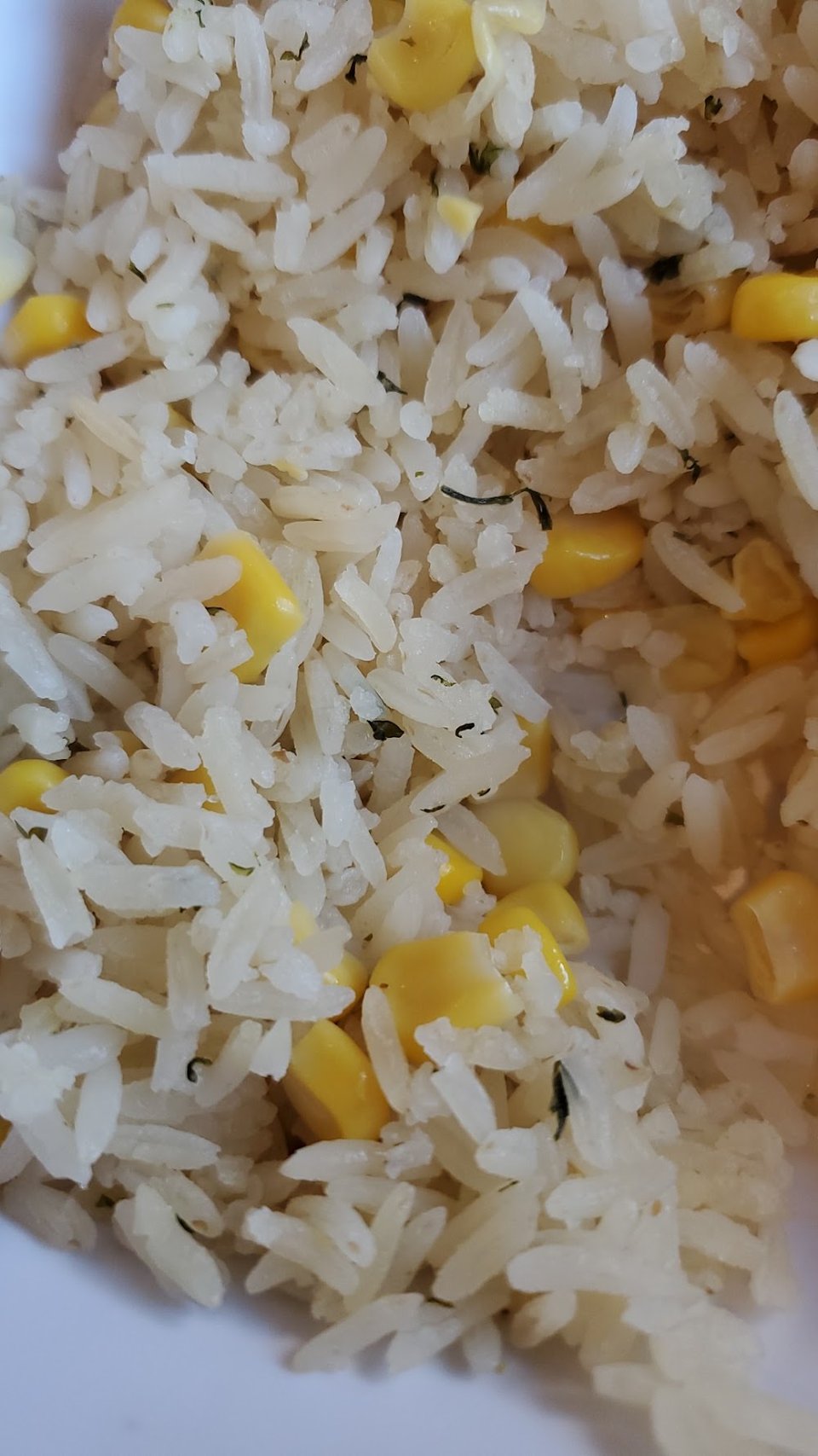White Rice with Corn