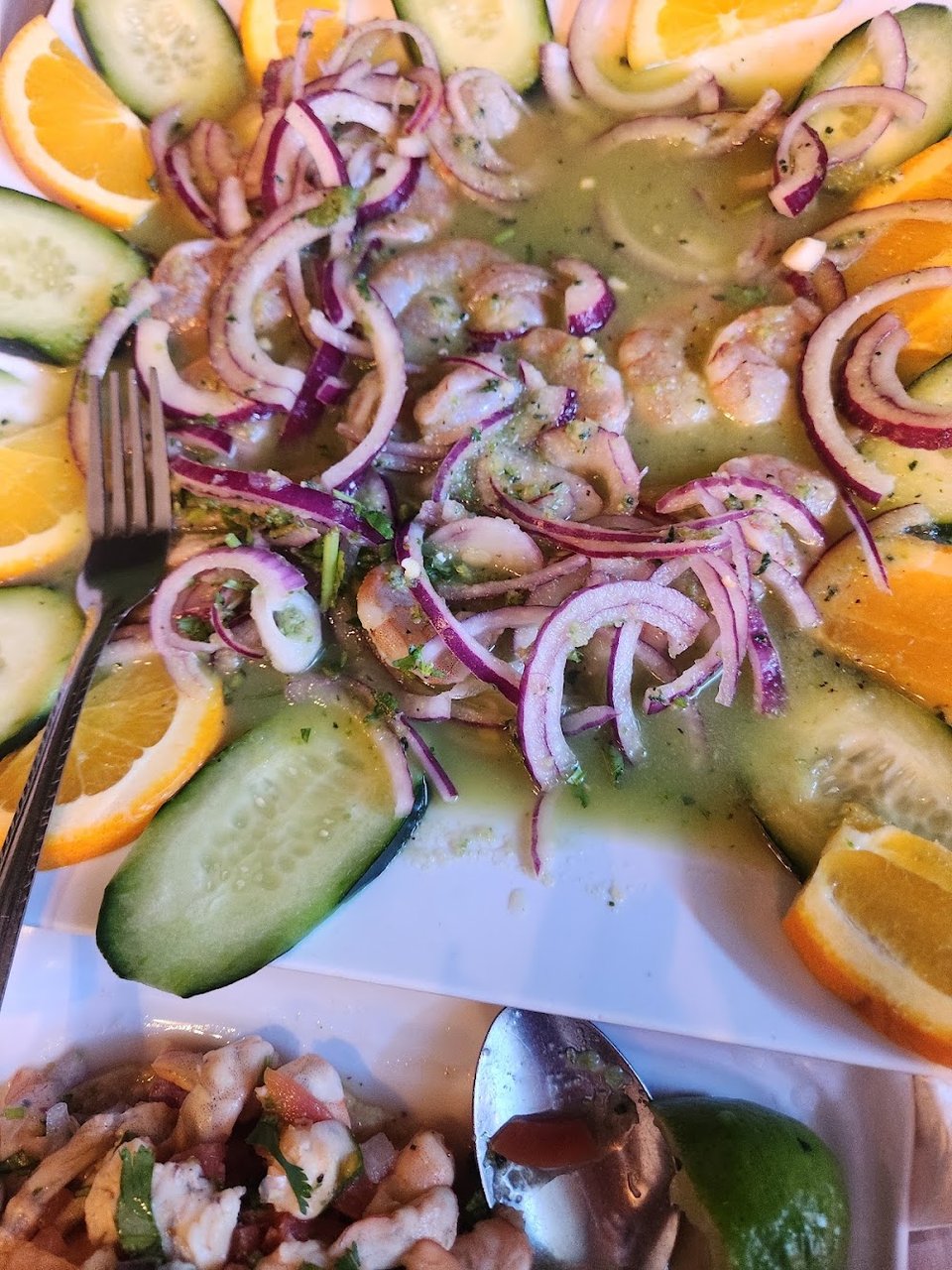 Camarones Aguachile